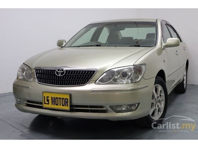 Used 2005 TOYOTA CAMRY 2.4 VVTi (A) V SPEC LOCAL ASSEMBLED (CKD) ELECTRIC LEATHER SEAT - ECT POWER - TRACTION CONTROL - Cars for sale