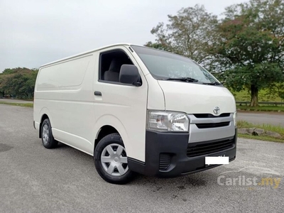 Used 2015 Toyota Hiace 2.5 Panel Van/Full Service Toyota/One Owner Car - Cars for sale