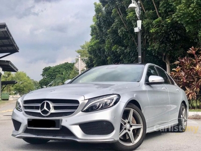 Used 2016 Mercedes-Benz C250 2.0 AMG 1 Dr OWNER LOW MILE 49K KM Full Service HapSeng ONLY SUPER WHEEL MAINTAIN CARKING IN MARKET FREE WARRANTY FREE TINTED - Cars for sale