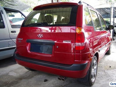 2004 Hyundai Matrix MPV Auto Red Metallic