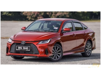 New 2023 Toyota Vios 1.5E AT READY STOCK - PUTIH - Cars for sale