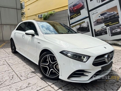 Recon 2019 MERCEDES BENZ A35 AMG PREMIUM PLUS 4MATIC , PANORAMIC ROOF WITH BURMESTER SOUND SYSTEM - Cars for sale