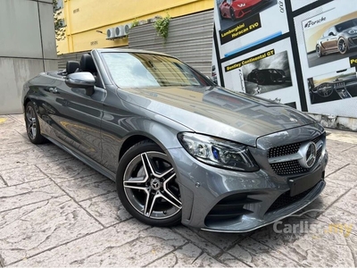 Recon 2019 MERCEDES BENZ C200 AMG CABRIOLET , 10K MILEAGE - Cars for sale