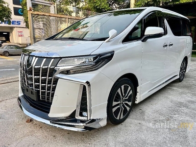 Recon 2019 Toyota Alphard 2.5 G S C Package ALPINE PLAYER SET DIM BSM SUNROOF 5 YEAR WARRANTY - Cars for sale