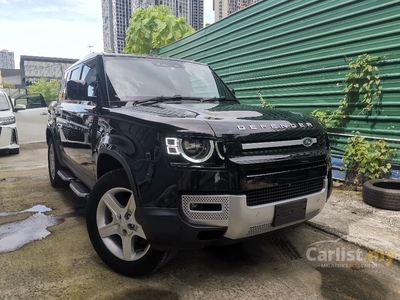 Recon 2021 Land Rover Defender 2.0 110 P300 SUV DIGITAL METER/360 CAMERA/SUNROOF/MERIDIAN SOUND/AIR SUSPENSION/BSM/FULL LEATHER SEATS UNREGISTERED - Cars for sale