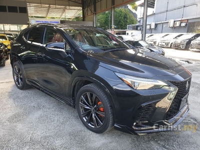 Recon 2022 Lexus NX350 2.4 F Sport SUV - PANORAMIC ROOF, HUD, BSM, 360 SURROUND CAMERA, TRD BODYKITS - UNREGISTER - Cars for sale