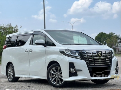Recon RECON 2016 Toyota Alphard 2.5 G SA MPV/1 YEAR WARRANTY/TIPTOP CONDITION/FREE ACCIDENT/1 OWNER/LOW DEPOSIT - Cars for sale