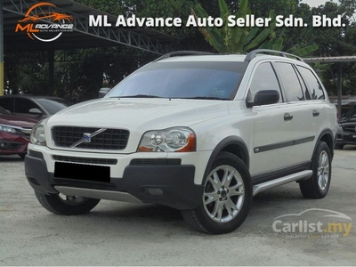 Used 2003 Volvo XC90 2.9 T6 SUV AWD SIPS Sunroof ReverseCamera TipTOP Condition CBU Import Baru - Cars for sale