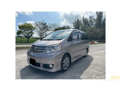 Used 2004 TOYOTA ALPHARD 2.4 2 POWER DOOR 8 SEATS 360 CAMERA ALL ORIGINAL PAINT - Cars for sale