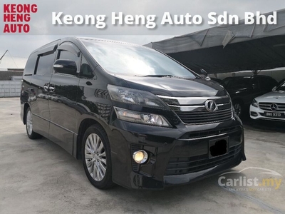 Used 2014/2017 TRUE YEAR MADE 2014 Toyota Vellfire 2.4 Z Spec NEW FACELIFT ((( 6 YRS LOAN ))) 2 Power Doors 8 Seater Family MPV VVIP Owner 2017 - Cars for sale