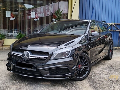 Used 2014 Mercedes-Benz A45 AMG 2.0 4MATIC Edition 1 Hatchback - SEMI LEATHER BUCKET SEAT / REVERSE CAM / PADDLE SHIFT / SUNROOF / NO ACCIDENT / WARRANTY - Cars for sale