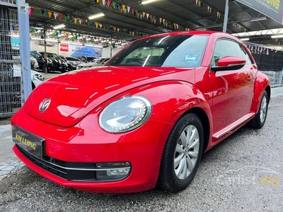 Used 2014 Volkswagen The Beetle 1.2 TSI Sport Coupe/LED HEADLAMP/FULL LEATHER SEATS/CAREFUL OWNER/PADDLE SHIFT/SHIFT TRONIC/BLACK INTERIOR/PARKING SENSOR/N - Cars for sale