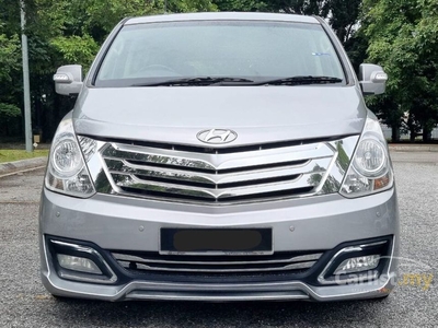 Used 2015 Hyundai Grand Starex 2.5 Royale GLS MPV 1OwnerOnly 4xK Mileage Only 2 Side Power Door TwoTone Interior Leather Seat - Cars for sale