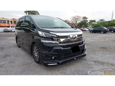 Used 2016/2019 Toyota Vellfire 2.5 Z G Edition MPV LUXURY with Fancy Number Plate - Cars for sale