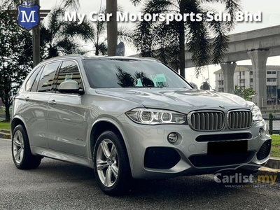 Used 2018 BMW X5 2.0 xDrive40e M Sport SUV F15 (A) PANORAMIC ROOF/POWERBOOT/REAR ENTERTAINMENT/8 SPEED F15 LOCAL - Cars for sale
