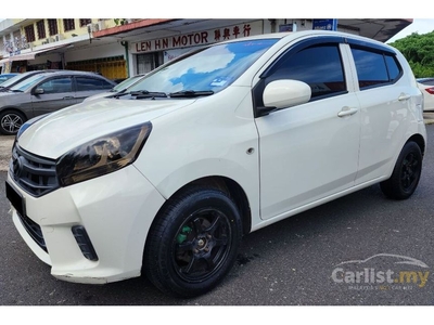 Used 2019 Perodua AXIA G 1.0 A 998cc FACELIFT (AT) (HATCHBACK) (GOOD CONDITION) - SPORTY RIM - IVORY WHITE - 1 OWNER - Cars for sale