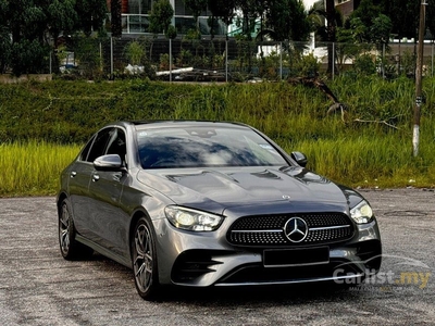Used 2022 Mercedes-Benz E300 2.0 AMG Line Coupe #UnderWarranty #Promotion - Cars for sale