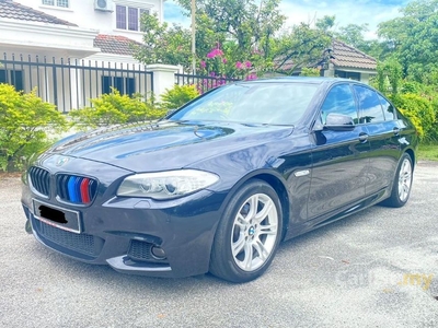 Used BMW 520i 2.O (A) M-SPORTS (CKD) FACELIFT MEMORY SEAT LOW MILEAGE CAREFUL OWNER VERY TIPTOP CONDITION ORIGINAL CAR KING - Cars for sale