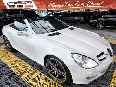 Used Mercedes Benz SLK200 AMG CONVERTIBLE 268HP WARRANTY - Cars for sale