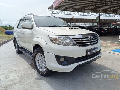 Used (YEAR END PROMOTION) 2013 Toyota Fortuner 2.5 EXCELLENT CONDITION (FREE 1 YEAR WARRANTY) - Cars for sale
