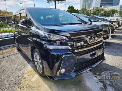 Recon 2017 Toyota VELLFIRE 2.5 GOLDEN EYE GRADE 4.5 LOW MILEAGE - Cars for sale