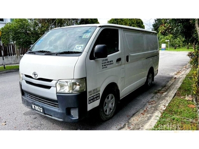 Used 2014 Toyota Hiace 2.5 Panel Van (NEW YEAR LIMITED TIME LUCKY DRAW WORTH RM25,000)( 1 OWNER) (WELL KEPT) (RUNNING GOOD) (ENGINE SMOOTH) (GEARBOX GOOD) - Cars for sale