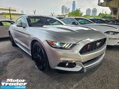 2018 FORD MUSTANG 2.3 Ecoboost Coupe Shaker Sound 310hp Push Start Keyless 3 Years Warranty Unregistered