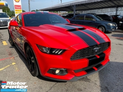 2018 FORD MUSTANG 2.3 ECOBOOST Registered 2020 Free 3 Years Warranty