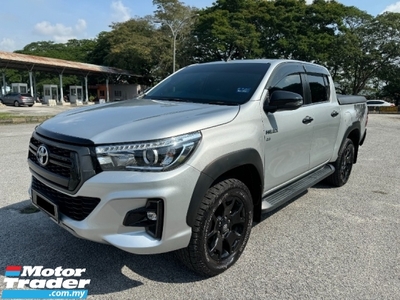 2021 TOYOTA HILUX 2.8 (A) Black Edition 1 Director Owner Only TipTop