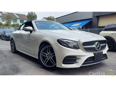Recon Merdeka Promotion - A238 Cabriolet 2018 Mercedes-Benz E200 2.0 Turbo AMG Line Coupe W213 Convertible with 5 Years Warranty - Cars for sale