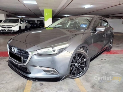 Used 2018 Mazda 3 2.0 SKYACTIV-G High Sedan FULL BODYKIT LOW MILEAGE CONDITION LIKE NEW CAR 1 CAREFUL OWNER CLEAN INTERIOR FULL LEATHER ELECTRONIC SEAT - Cars for sale