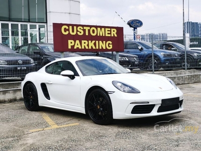 Recon 2018 Porsche 718 2.0 Cayman Coupe - Sport Chrono Package, Fully Electric Sports Seat with Memory Package, PCM, 20 Inch Carrera S Rim - Cars for sale