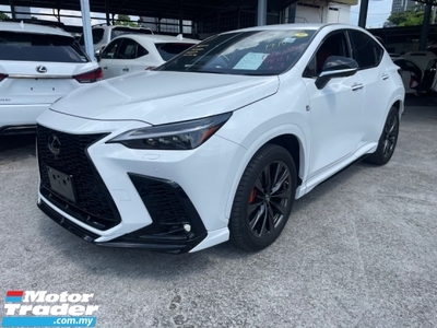 2021 LEXUS NX350 2.4 Turbocharged 278Hp 360 Surround Camera Dim Bsm System Power Boot Wireless Chargers