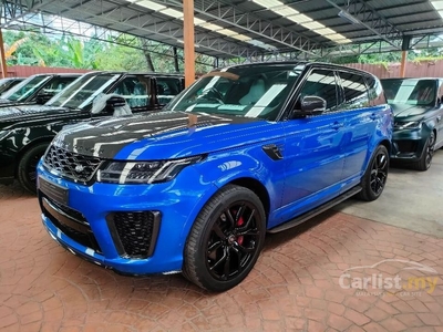 Recon 2018 LAND ROVER RANGE ROVER SPORT SVR 5.0 CARBON - UNREG $ OFFER $ NEGO $ HURRY $ - Cars for sale