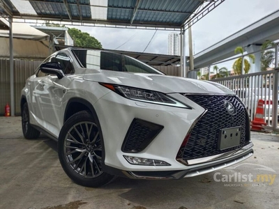 Recon 2018 Lexus RX300 2.0 F Sport SUV / FEW UNITS TO CHOOSE / APPOINTMENT TO VIEWING AND TEST DRIVE - Cars for sale