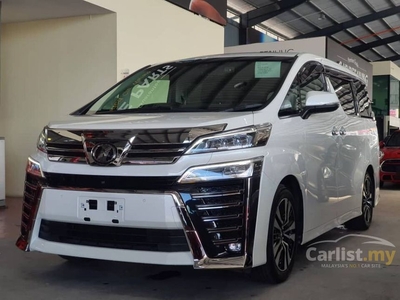 Recon 2018 Toyota Vellfire 2.5 (A) ZG JBL SOUND SYSTEM 2 POWER DOOR POWER BOOT SUN ROOF FULL SPEC LOW MILEAGE FREE BODYKITS (T & C) - Cars for sale