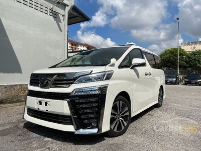Recon 2019 Toyota Vellfire 2.5 Z G Edition MPV - MANY STOCKS AVAILABLE - Cars for sale