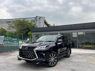 Recon READY STOCK 2020 Lexus LX570 5.7 SUV BLACK SEQUENCE [TRD BODYKIT, SUNROOF, 4 CAM] - Cars for sale