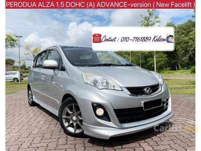 Used 2014 PERODUA ALZA 1.5 (A) ADVANCE-version ( New Facelift ) - Cars for sale
