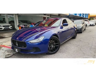 Used 2015/2020 Maserati Ghibli 3.0 S Sedan (JAPAN SPEC) (FREE 1 YEAR CAR WARRANTY) REGISTER 2020 - Cars for sale