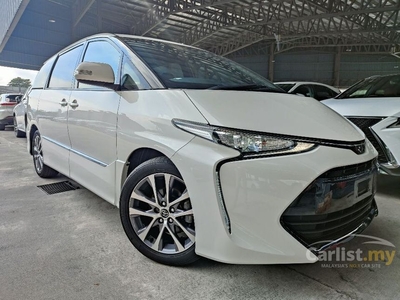 Recon 2018 Toyota Estima 2.4 Aeras Spec PCS LDA 8 Seater 2 Power Door Unregister - Cars for sale
