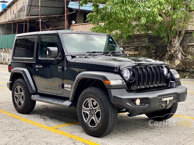 Recon 2020 Jeep Wrangler Coupe Convertible 3.6 Unlimited Sport SUV 5A Grade Japan - Cars for sale