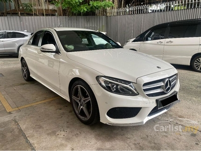 Used 2017 MERCEDES-BENZ C200 2.0 (A) AMG LINE - THIS PRICE ALREADY ON THE ROAD - Cars for sale