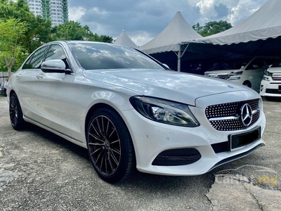 Used 2015 Mercedes-Benz C200 2.0 Avantgarde Sedan ** CAREFUL OWNER.. FULL SERVICE RECORD.. ORI LOW MLG.. ACCIDENT FREE.. CLEAN INTERIOR.. VALUE BUY ** - Cars for sale