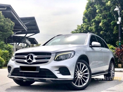 Used 2017 Mercedes-Benz GLC250 2.0 4MATIC AMG Line X253 Full Service Record HapSengStar 63KKM only 1Dato Owner Carking Sunroof Free Warranty Free Tinted - Cars for sale