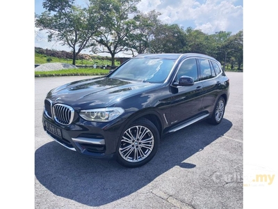 Used 2018 BMW X3 2.0 xDrive30i Luxury SUV (A) FULL SERVICE RECORD / POWER BOOT / PADDLE SHIFT - Cars for sale