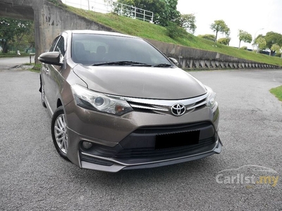 Used 2014 Toyota Vios 1.5 G Sedan [REAL MF YEAR] TRD *LEATHER SEAT * PUSH START *WARRANTY - Cars for sale