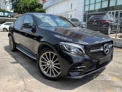 Recon 2019 MERCEDES BENZ GLC43 AMG PREMIUM PLUS NIGHT PACK COUPE , 360 SURROUND VIEW CAMERA WITH BURMESTER - Cars for sale