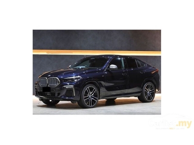 Recon 2021 BMW X6 4.4 M 50i SUV / CARBON BLACK COLOUR / COMFORT PACKAGE - Cars for sale