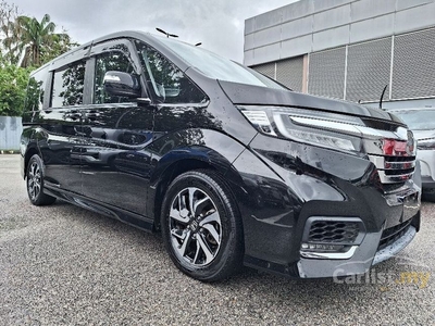Recon EASYLOAN 2019 Honda Step WGN 1.5 Spada FOC 7 YEARS WARRANTY,NEW BATTERY,4 NEW TYRE,FREE TINTED - Cars for sale